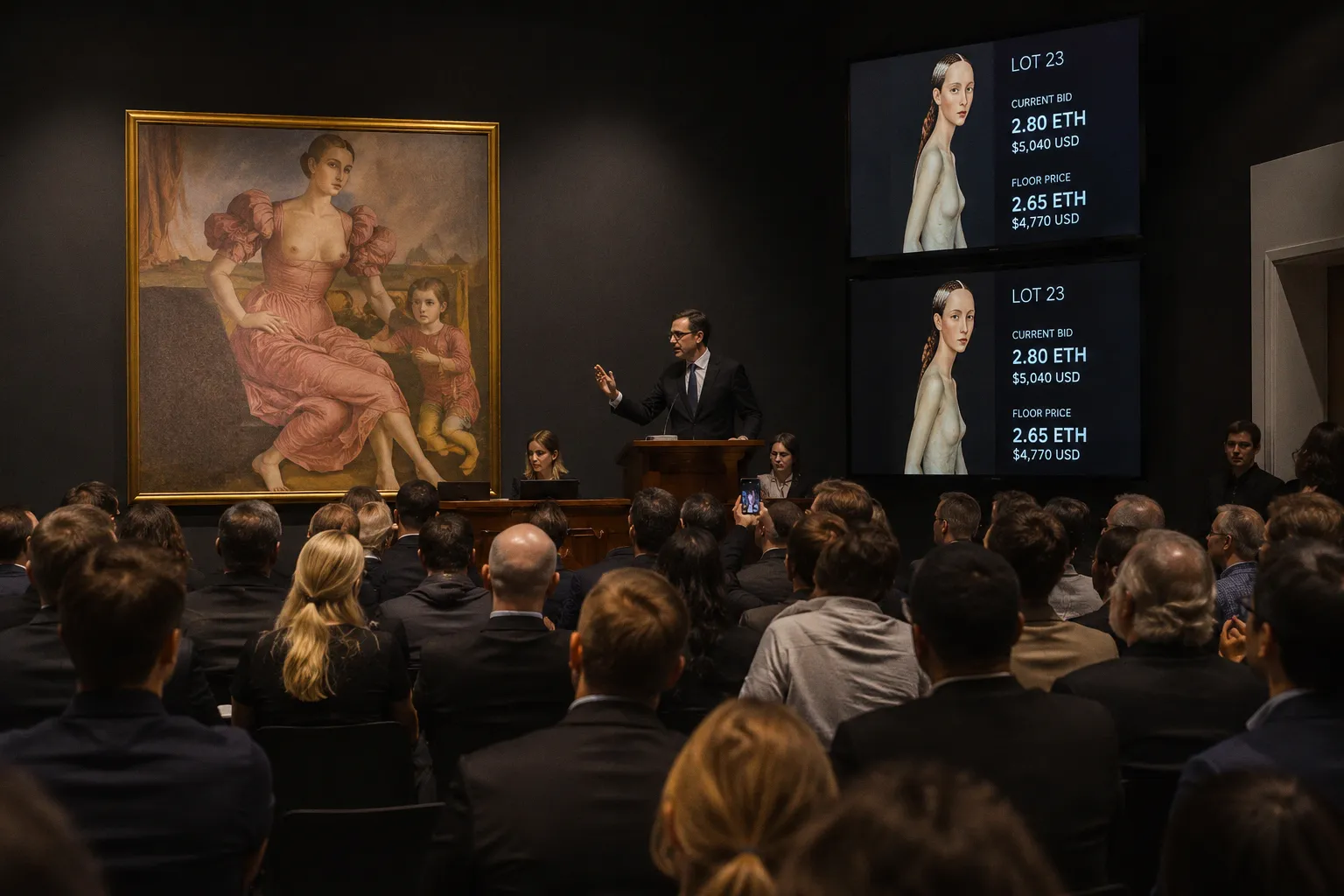 John Currin and the market lens after recent auctions